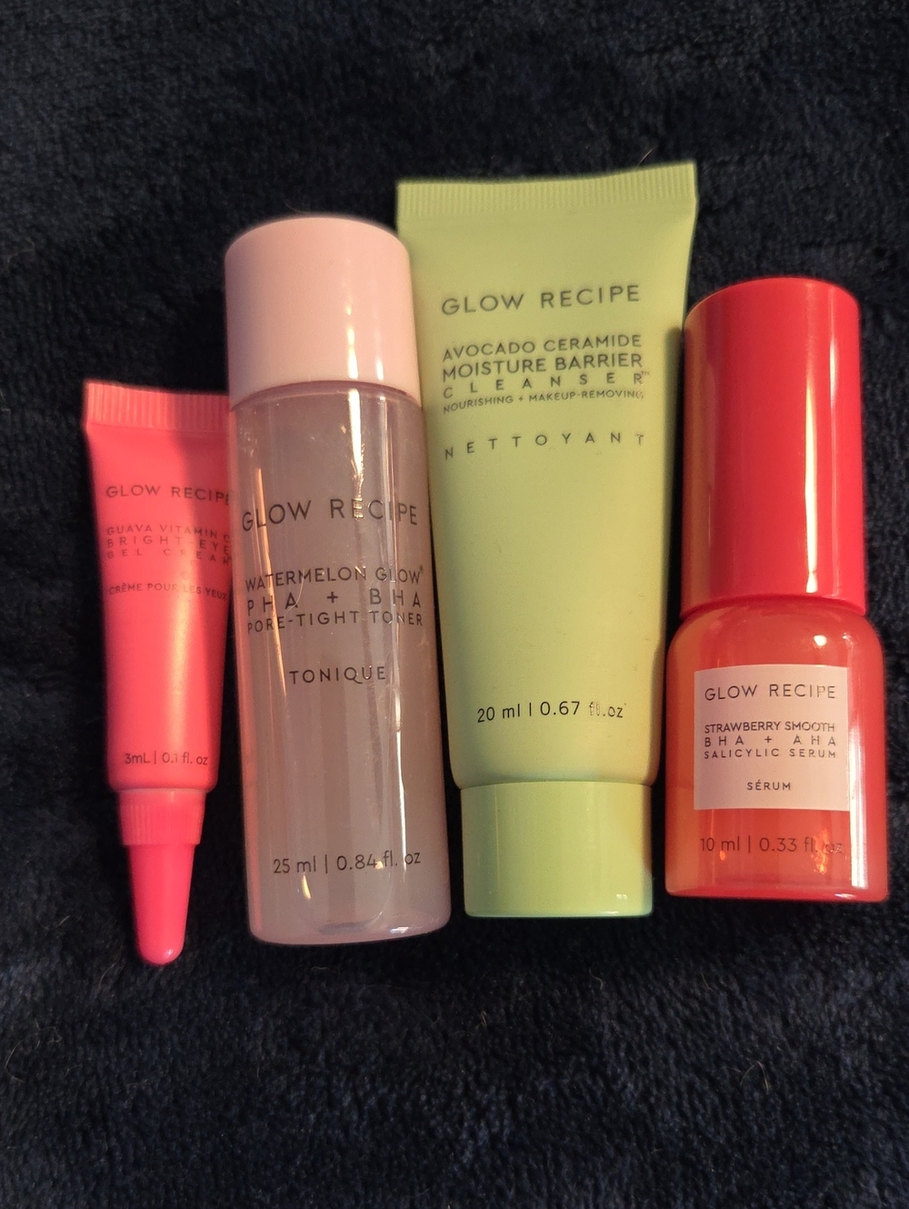 Glow Recipe Mini Skincare Set — 4 piece bundle